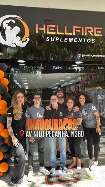 Hellfire Suplementos no Instagram